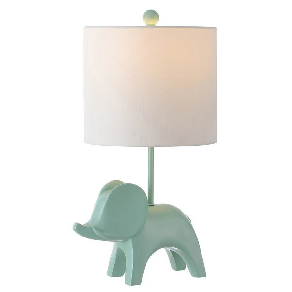 Safavieh Ellie Elephant Lamp - Seafoam - Image 2