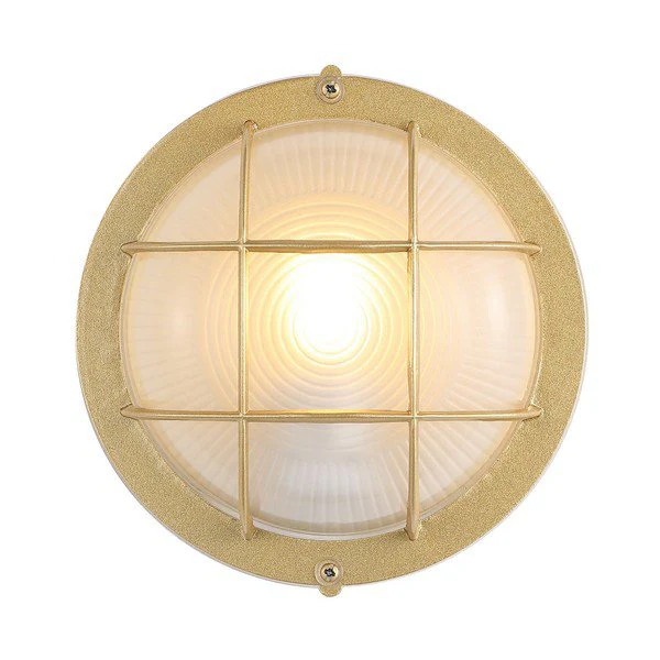 Safavieh Elson Outdoor Wall Sconce Set Of 2 - Gold - Image 2