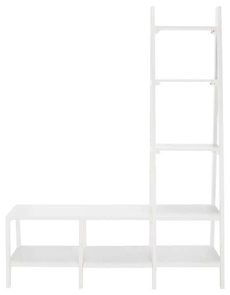 Safavieh Elwin 7 Shelf Etegere - White - Image 2