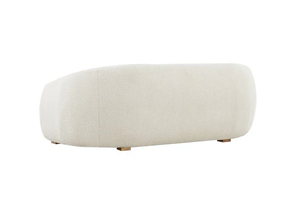 Safavieh Emiliana Boucle Sofa - Ivory - Image 5
