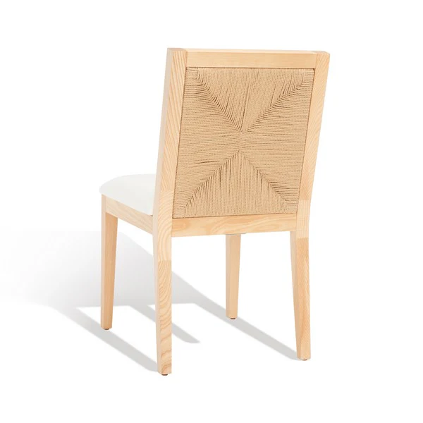 Safavieh Emilio Woven Dining Chair Set Of 2 - Natural - Image 5