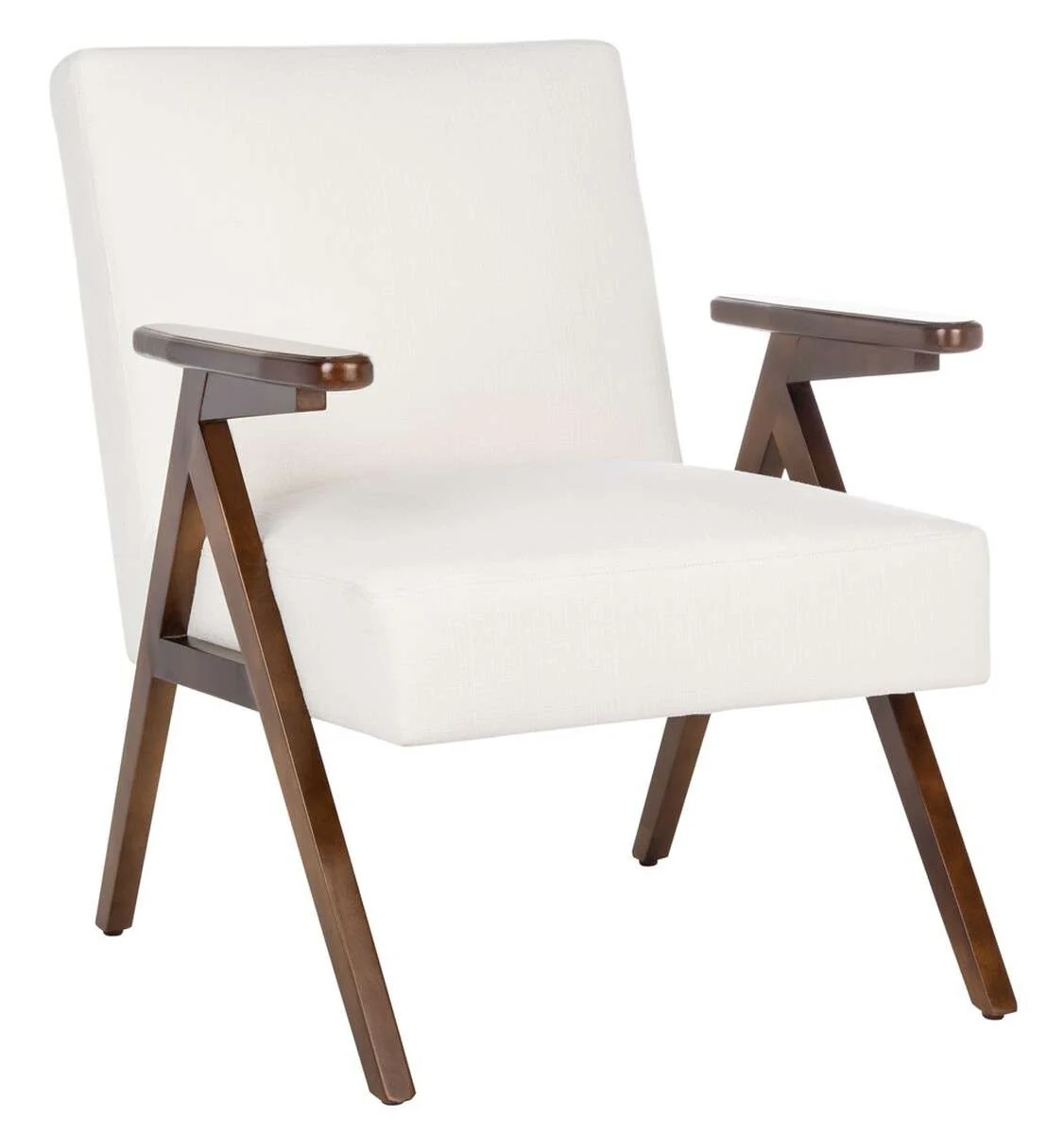 Safavieh Emyr Arm Chair - White - Image 3