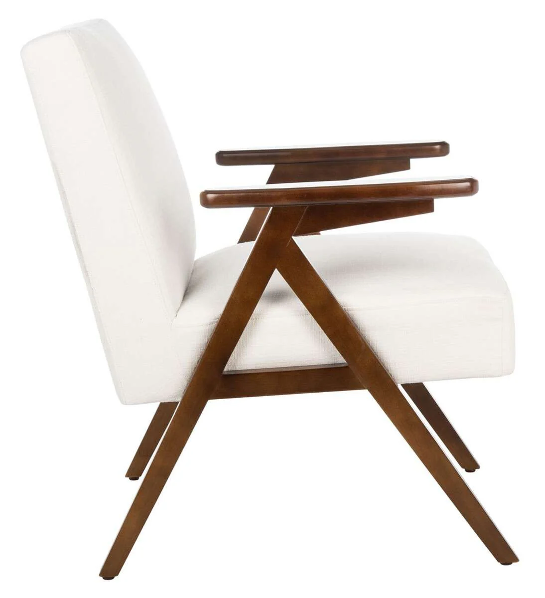 Safavieh Emyr Arm Chair - White - Image 4