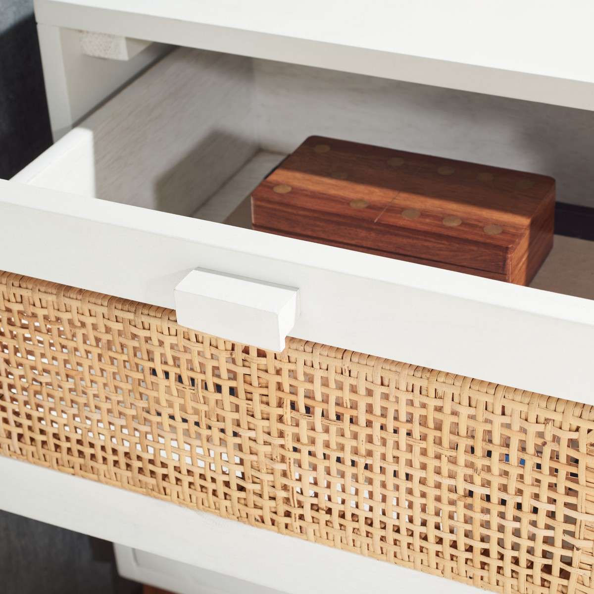Safavieh Erica 2 Drawer Nightstand - White - Image 4