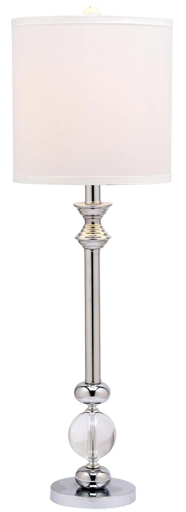 Safavieh Erica 31-Inch H Crystal Candlestick Lamp Set Of 2 - Clear - Image 3