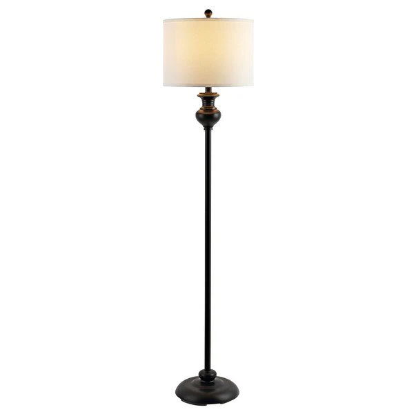 Safavieh Erlan Floor Lamp - Antique Black - Image 2