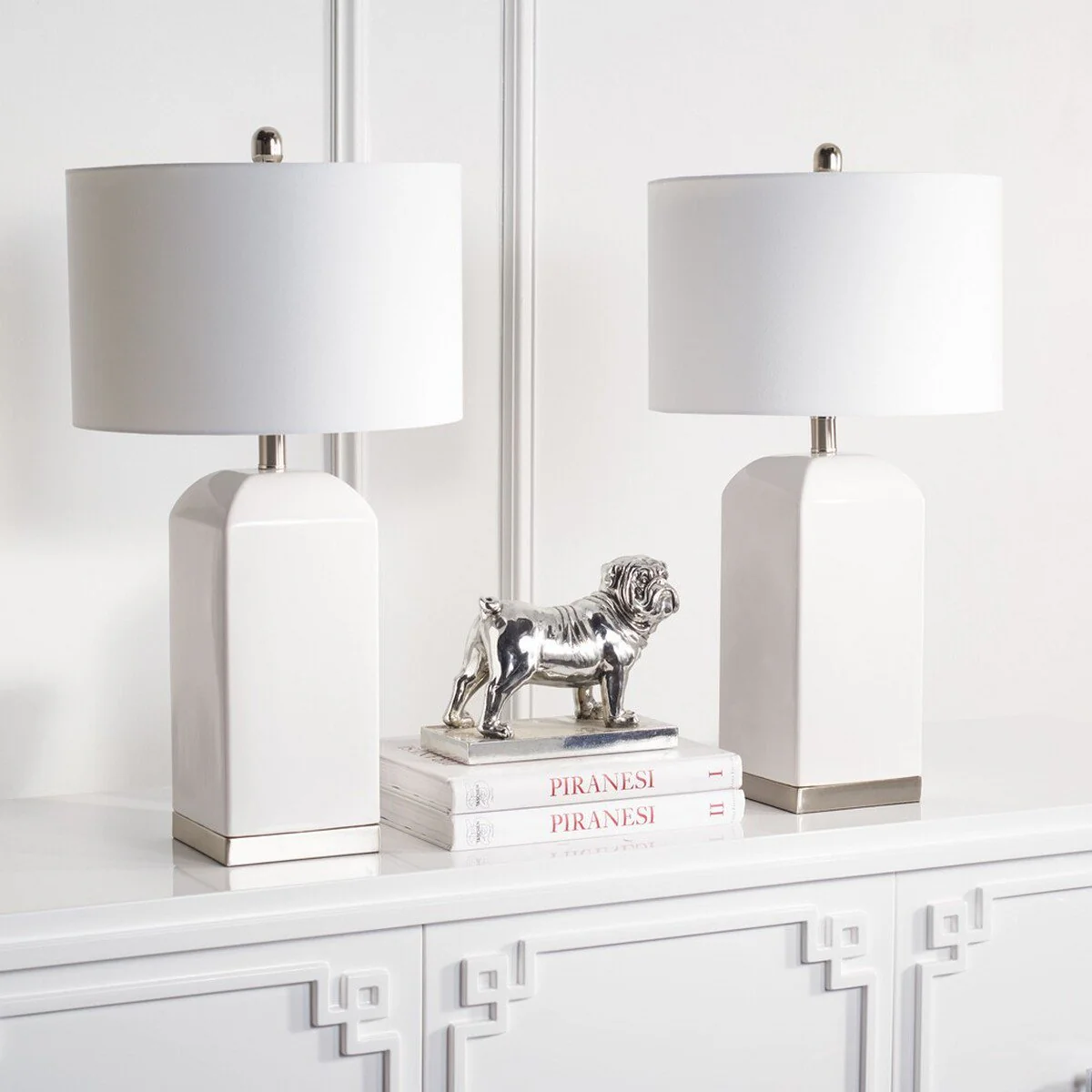 Safavieh Ernia Table Lamp Set Of 2 - White - Image 3