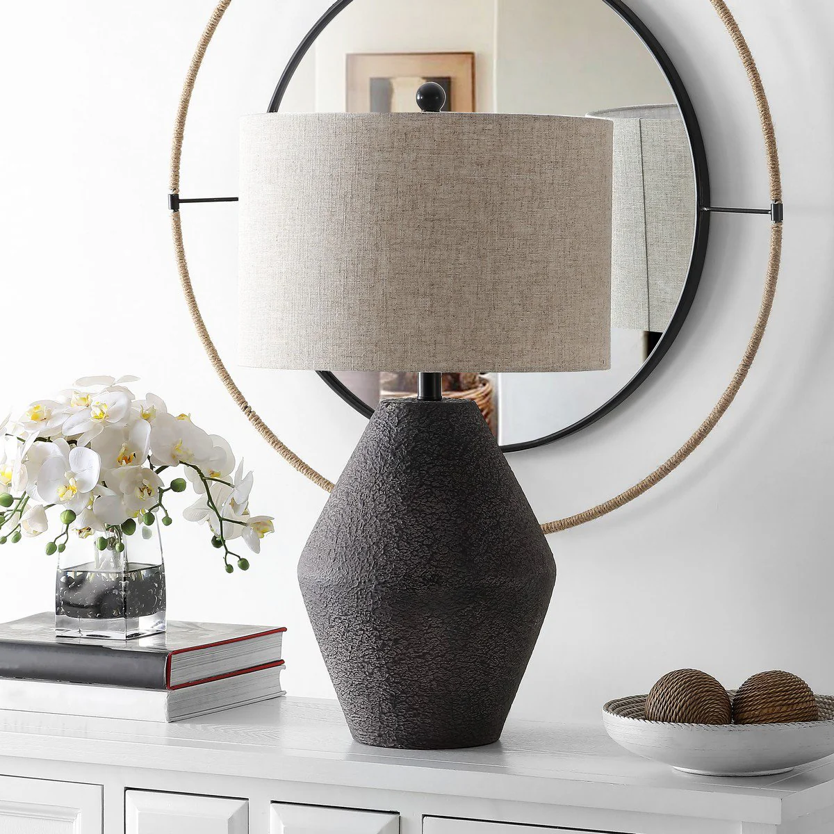 Safavieh Ersta Table Lamp - Brown - Image 3