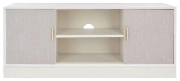 Safavieh Estella 2Dr 1 Shelf Media Stand - White - Image 2