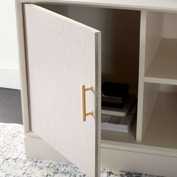 Safavieh Estella 2Dr 1 Shelf Media Stand - White - Image 3