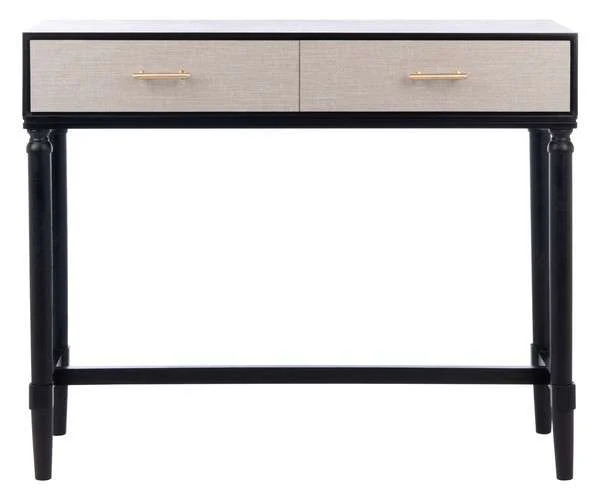 Safavieh Estella 2Drw Console Table - Black - Image 2