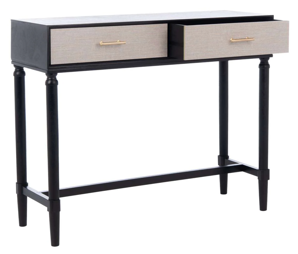 Safavieh Estella 2Drw Console Table - Black - Image 3