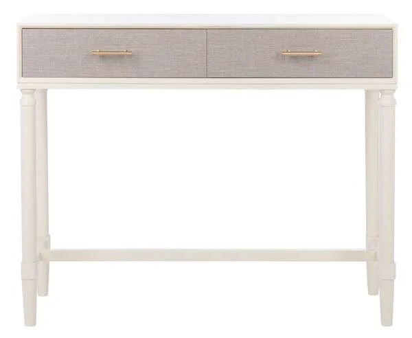 Safavieh Estella 2Drw Console Table - White - Image 2