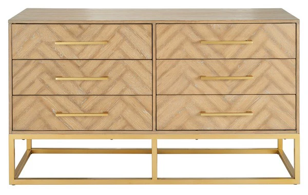Safavieh Estelle Dresser - Rustic Oak - Image 2