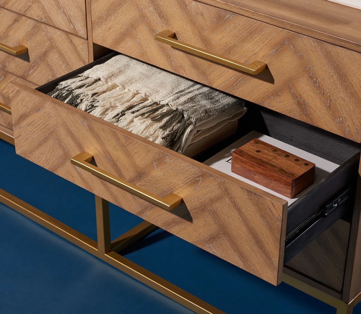 Safavieh Estelle Dresser - Rustic Oak - Image 5