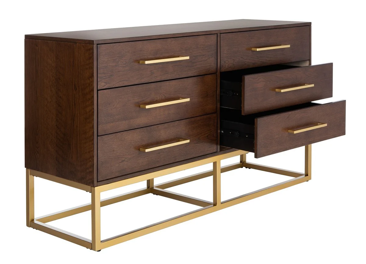 Safavieh Estelle Dresser - Walnut - Image 3