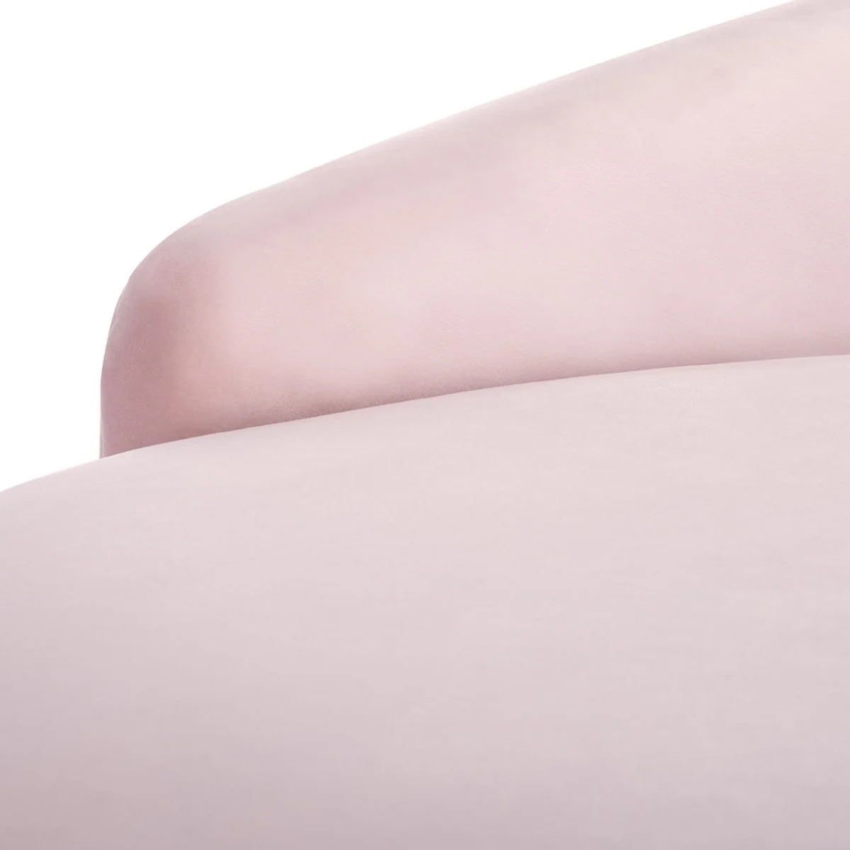 Safavieh Evangeline Parisian Velvet Sofa - Pale Pink - Image 4