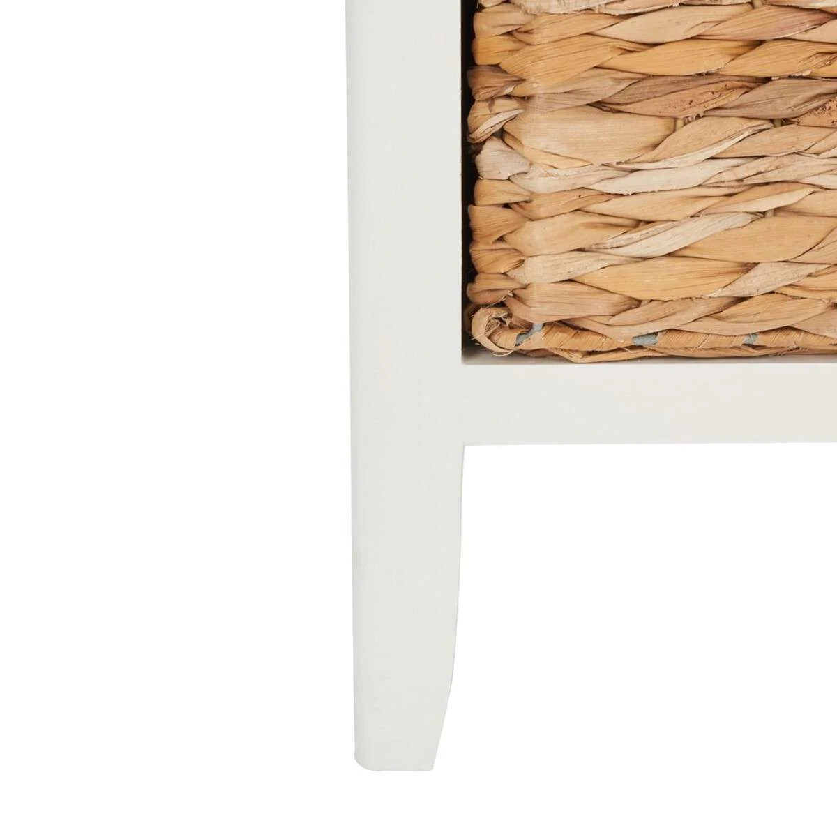 Safavieh Everly Drawer Side Table - Distressed White - Image 3