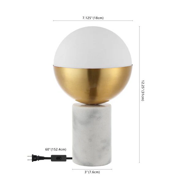 Safavieh Evolet Table Lamp - Gold - Image 3