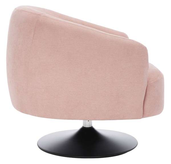 Safavieh Ezro Upholstered Accent Chair - Blush - Image 3