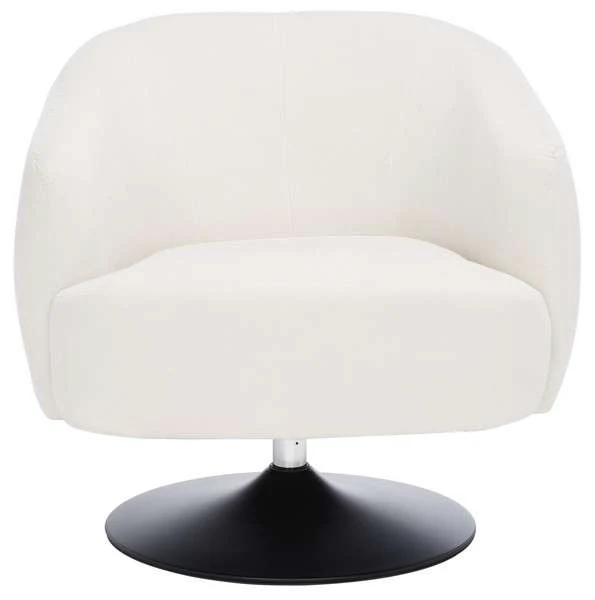 Safavieh Ezro Upholstered Accent Chair - Cream - Image 2