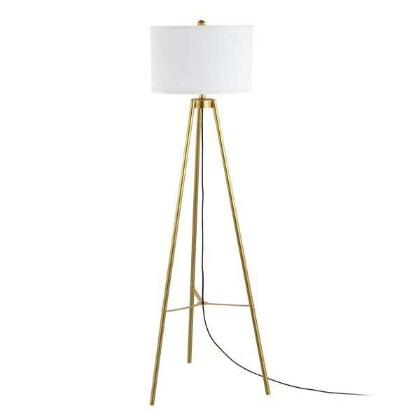 Safavieh Falco Floor Lamp - Gold - Image 2