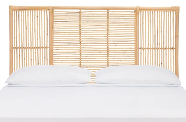 Safavieh Falyn Rectangle Headboard Queen Size - Natural - Image 2