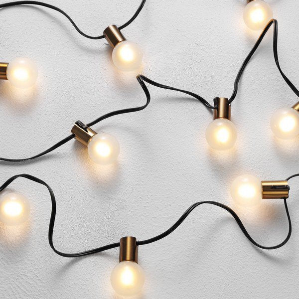 Safavieh Farrynn Led Outdoor String Lights - Black - Image 3