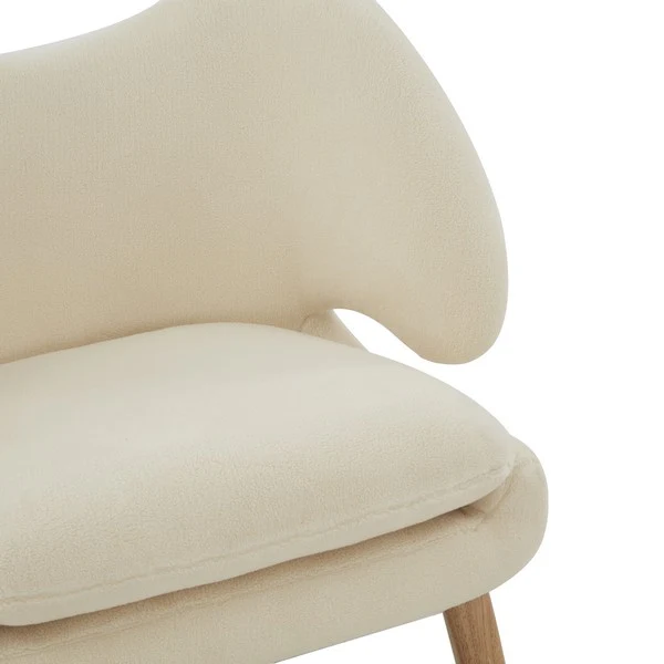 Safavieh Felicia Contemporary Chair - Ivory - Image 4