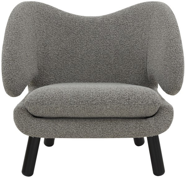Safavieh Felicia Contemporary Chair - Light Gray - Image 2