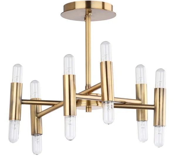 Safavieh Fidelma Flush Mount - Gold - Image 3