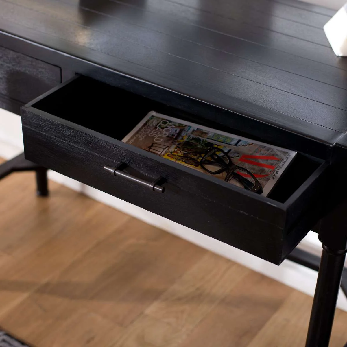 Safavieh Filbert Writing Desk - Black - Image 4