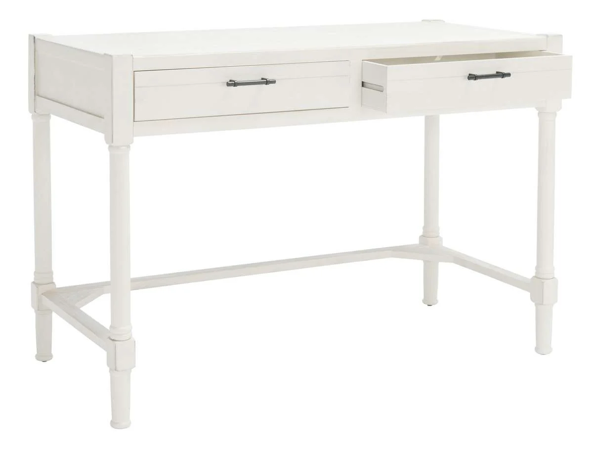Safavieh Filbert Writing Desk - Distressed White - Image 3