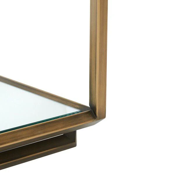 Safavieh Florabella Mirrored Accent Table- Bronze - Image 5