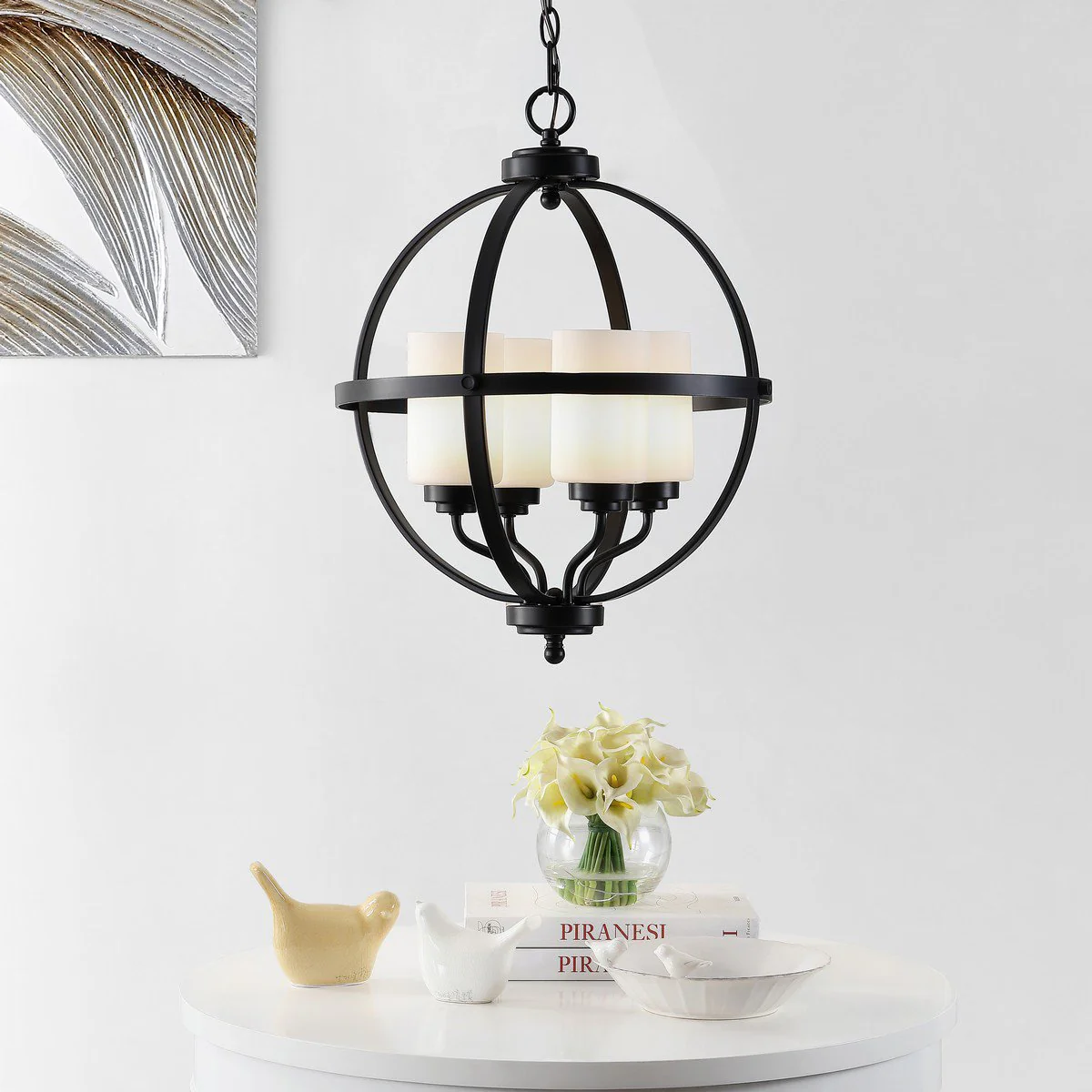 Safavieh Forler Pendant - Black - Image 3