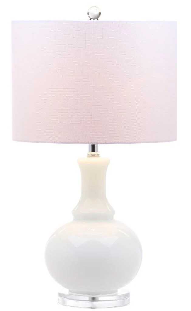 Safavieh Franny 25.75-Inch H Table Lamp Set Of 2 - White - Image 2