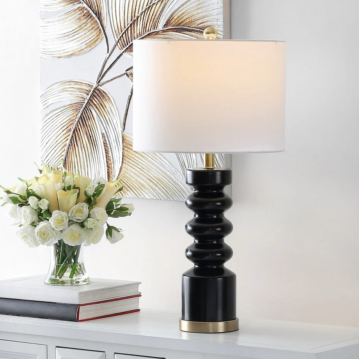 Safavieh Frayen Table Lamp - Black - Image 3