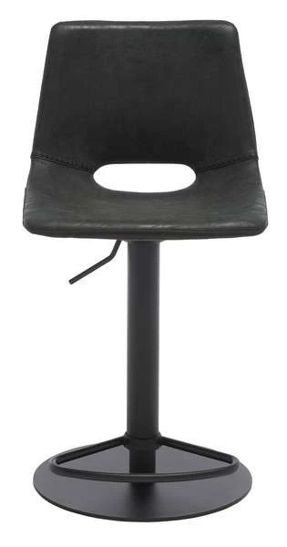 Safavieh Freya Gas Lift Bar Stool - Black - Image 2