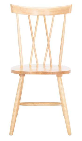 Safavieh Friar Dining Chair Set Of 2 - Natural - Image 2