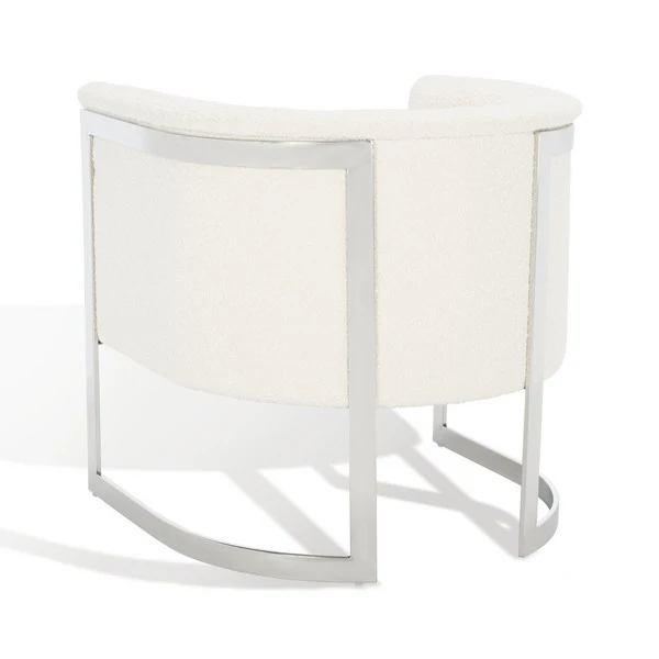 Safavieh Gabby Barrel Back Accent Chair - Ivory - Image 5