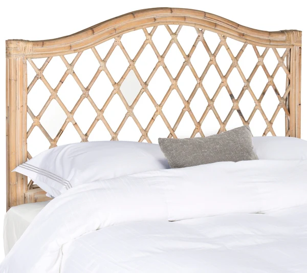 Safavieh Gabrielle Headboard Queen Size - White Washed - Image 2