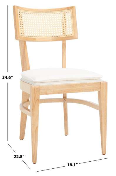 Safavieh Galway Cane Dining Chair - Natural - Image 4