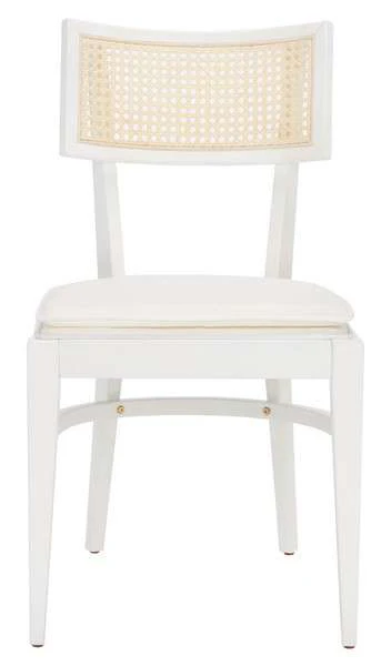 Safavieh Galway Cane Dining Chair - White - Image 2