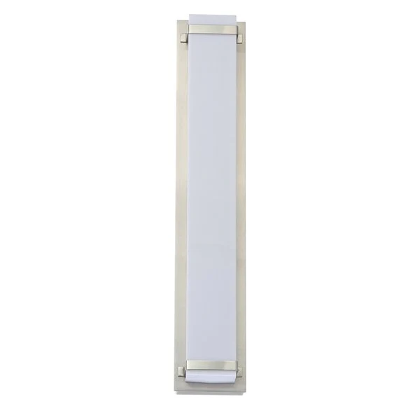 Safavieh Gannon Vanity Bar Bathroom Sconce - Brush Nickel - Image 2