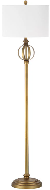 Safavieh Garden 61.5-Inch H Sphere Floor Lamp - Gold - Image 2
