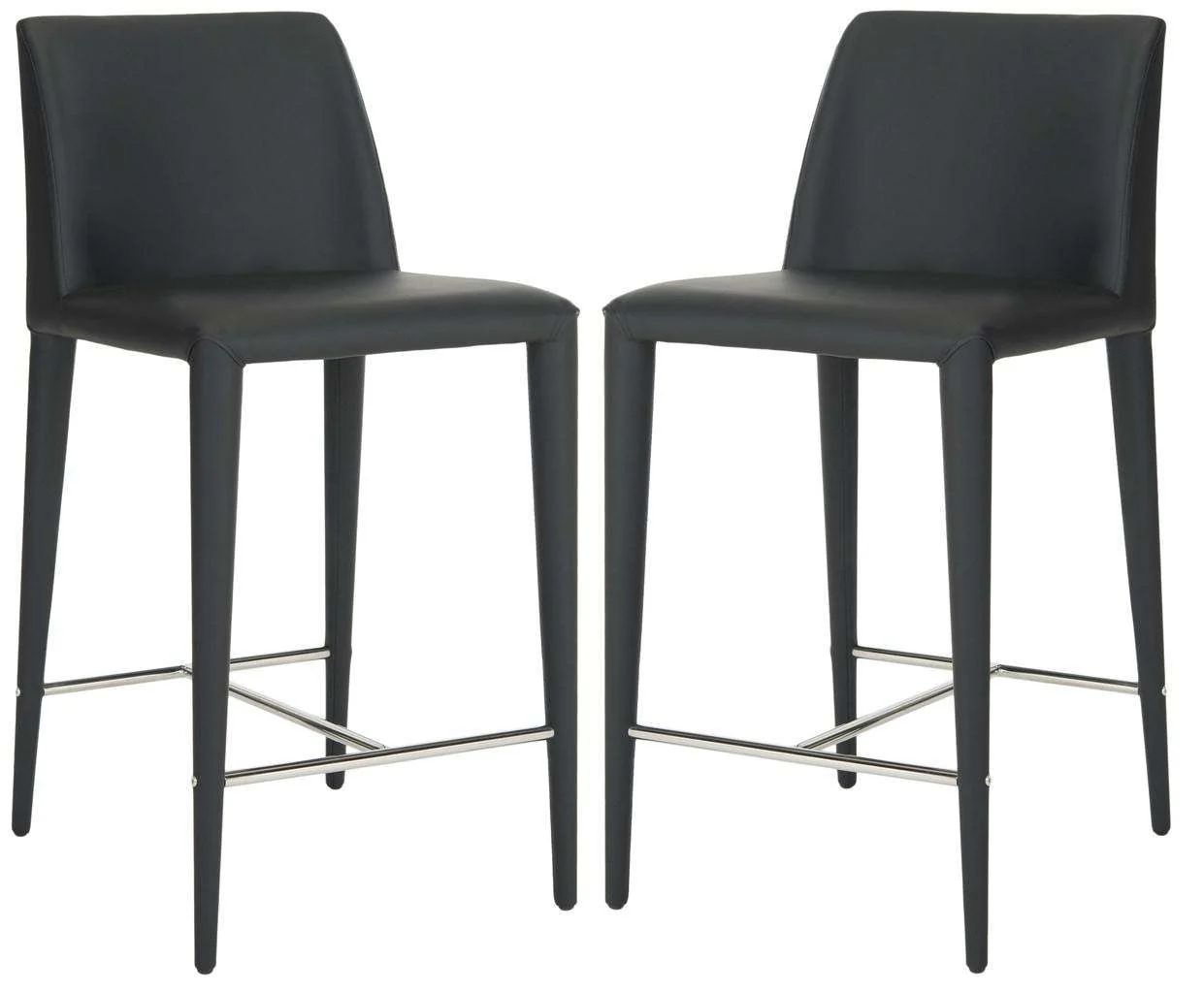 Safavieh Garretson Counter Stool Set Of 2 - Black - Image 2