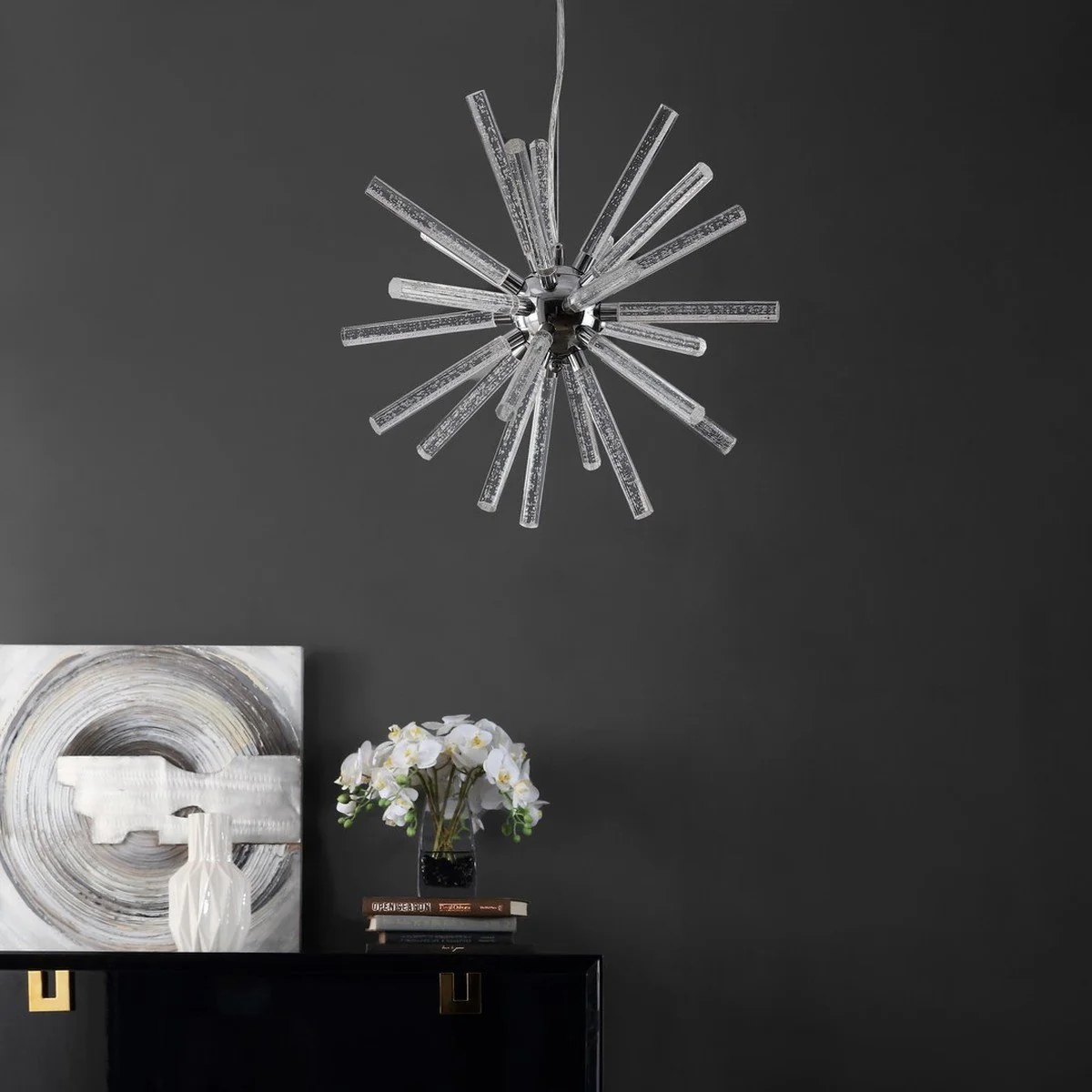 Safavieh Gema Led Pendant - Chrome - Image 3