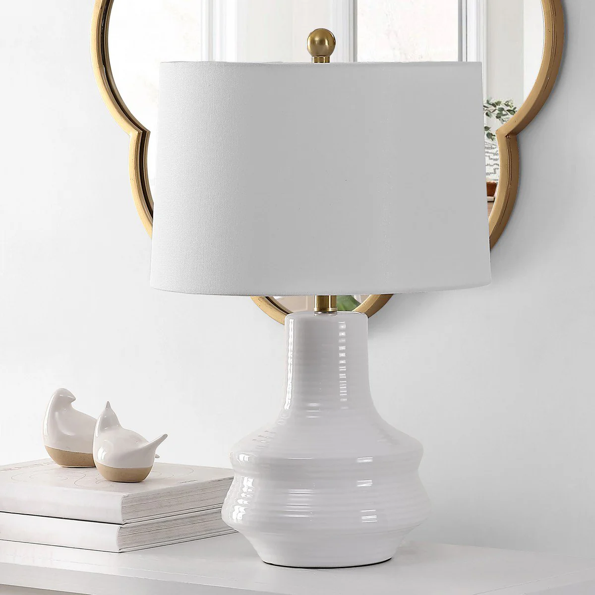 Safavieh Genra Table Lamp - Ivory - Image 3