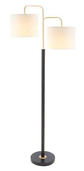 Safavieh Geordi Floor Lamp - Black - Image 2