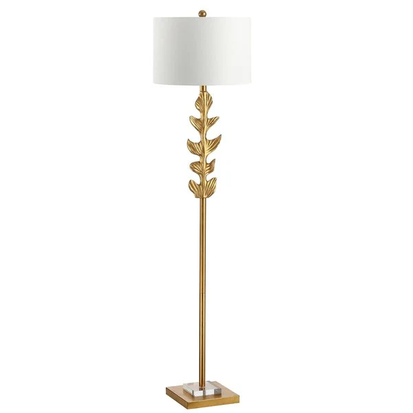 Safavieh Georgiana Floor Lamp - Gold Leaf - Image 2